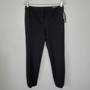 Alfani Black Slim Leg Tummy Control Classic Timeless Career Pants NWT Size 8P